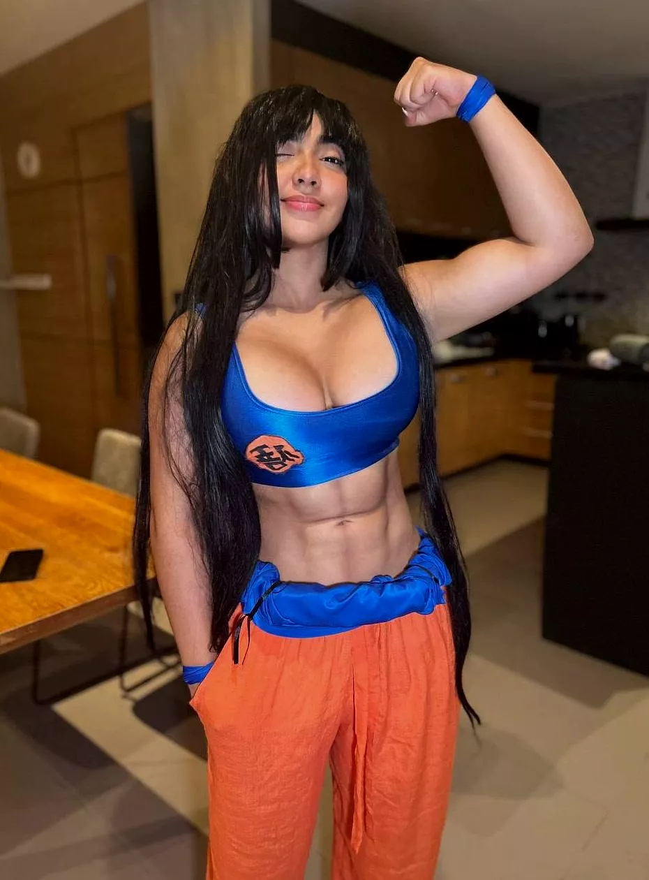 Goku (By: Jade Miura 🧡) posted by MiaMango68