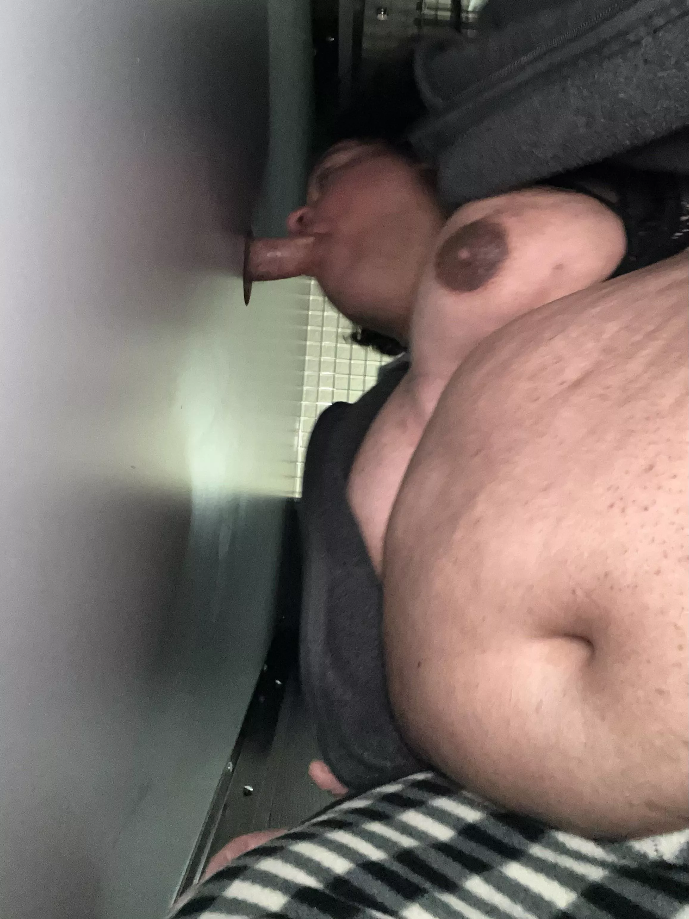 Having fun at the local adult store posted by femmebottomchub