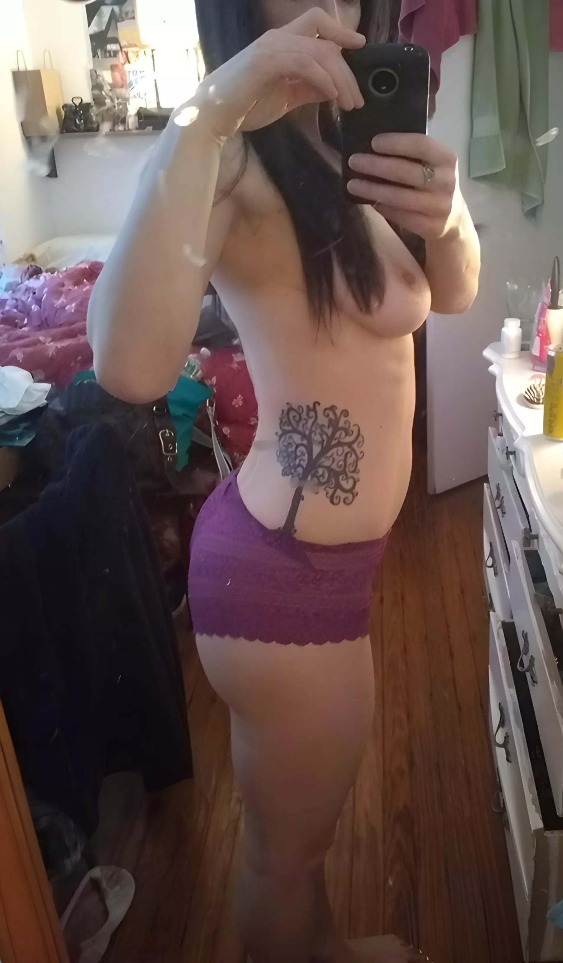 Mirror Selfie: 40 never looked so good! posted by VintagePantyGirls