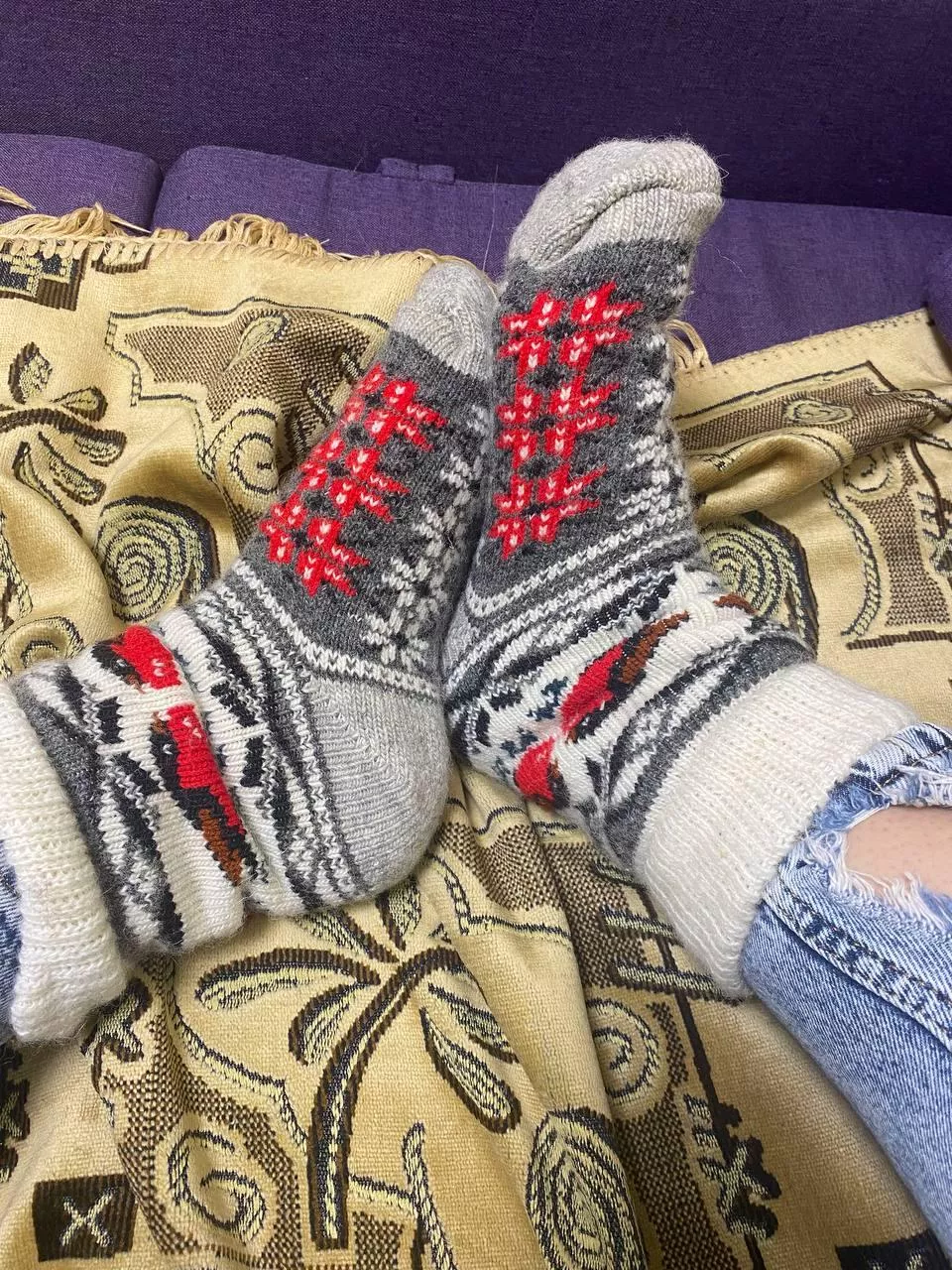 Such soft and big socks posted by NoTrade2614