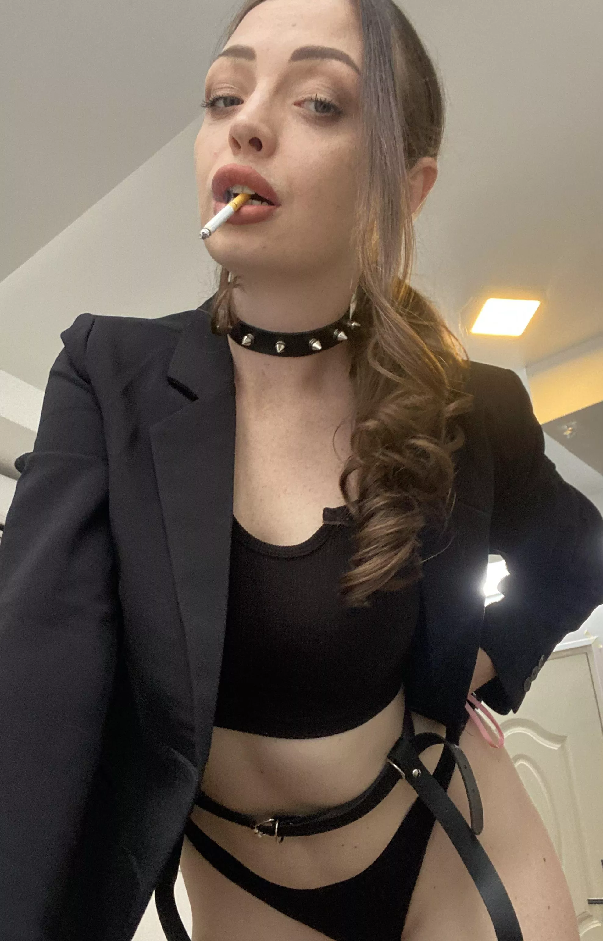 A cigarette clenched in a girl's teeth evokes special desires in you posted by BlissfulStella