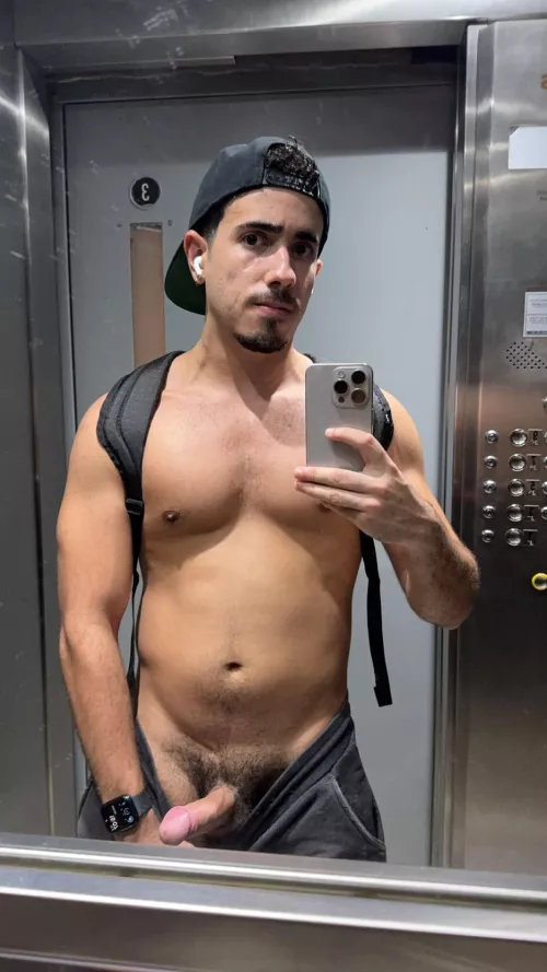 Give me a quick tug before the cameras catch us by Ok_Way9533