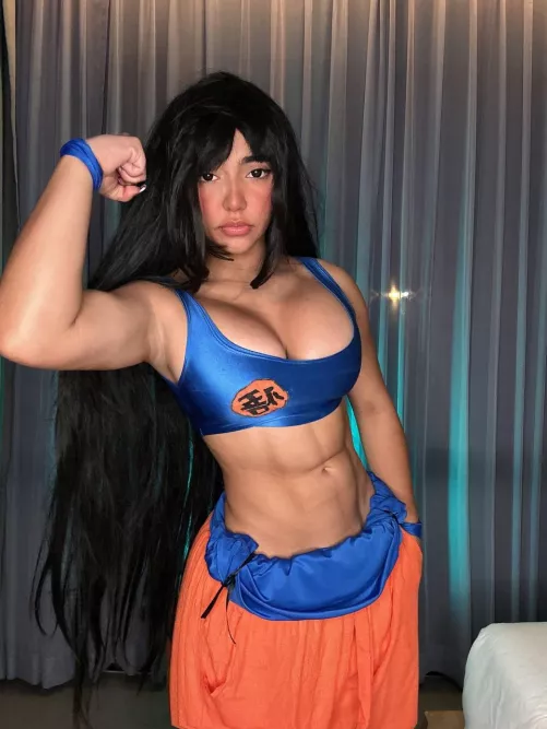 Goku by Jade Miura 💙🧡 by MiaMango68