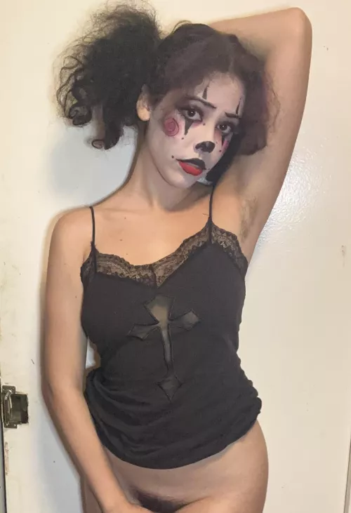 Hairy Clown Pits and Pussy by Full_Tradition4190