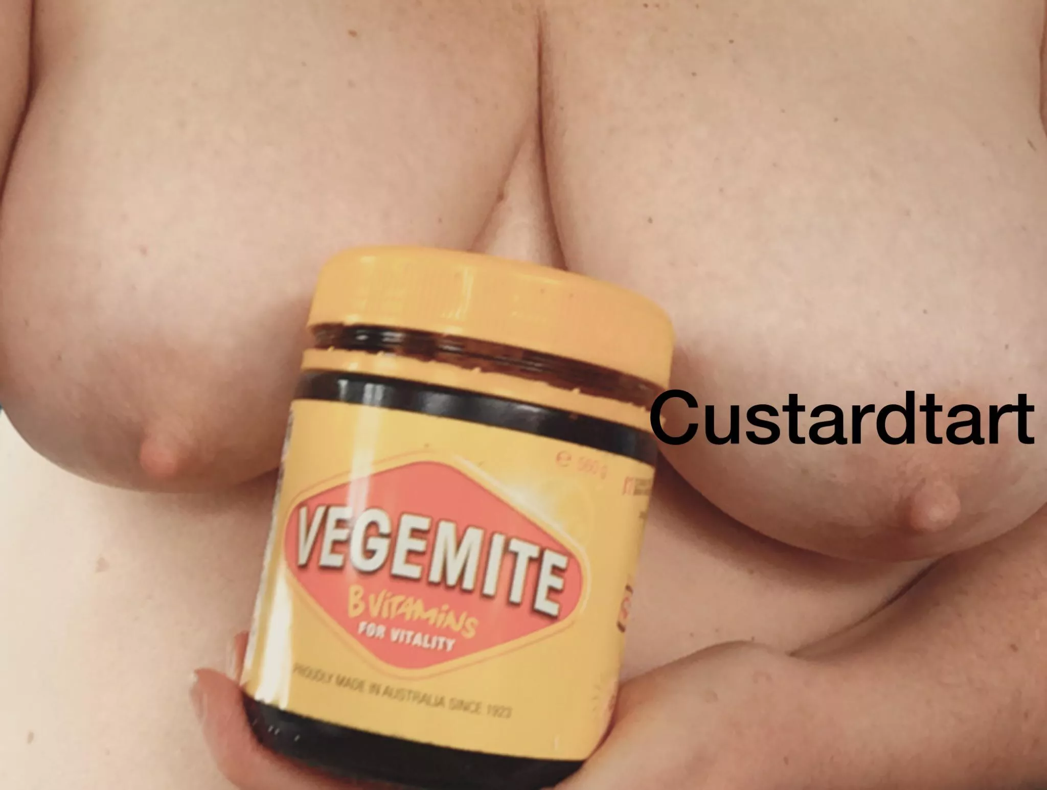 I might do some body painting with Vegemite….yes, or no? posted by OnlyFCustardtart12