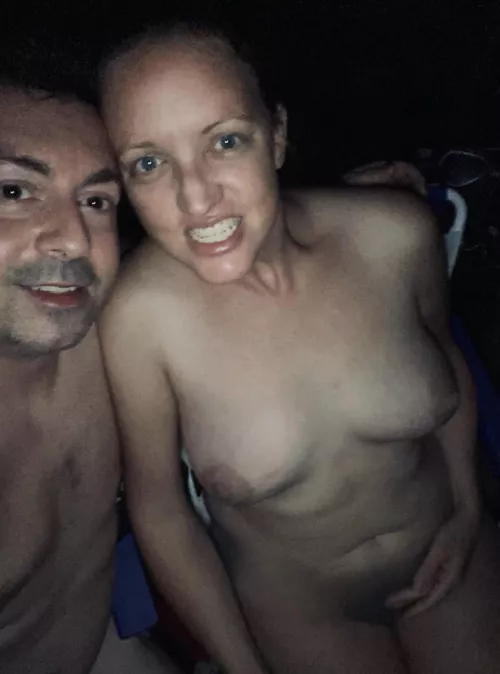 Married couple looking for other couples to hang out nude with. We are down to earth and drama free.  by KristenAndDavid2016