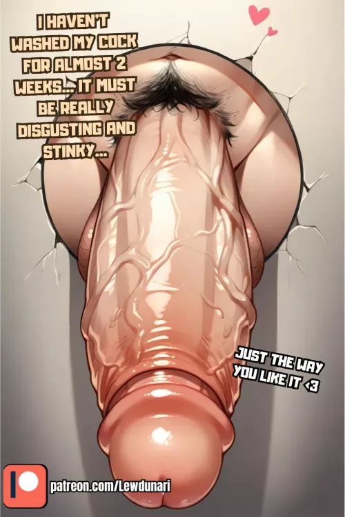 Musky Futa Cock in Glory Hole (POV) by GoodHypee