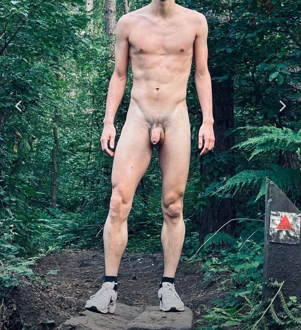 Naked in the forest, I was a bit nervous posted by ActFlimsy