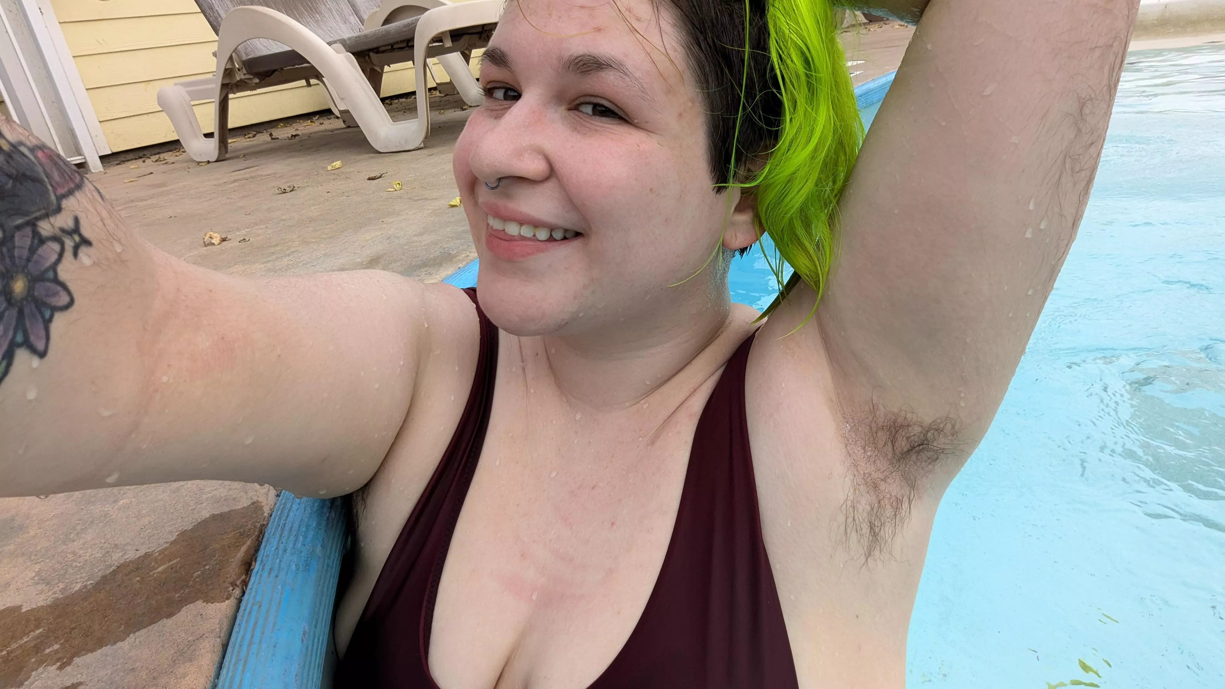 Pool day?  posted by dumbtchcocktail