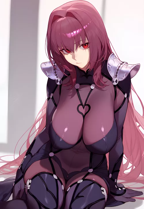 Scathach [Fate/GO] by CheetahSperm18