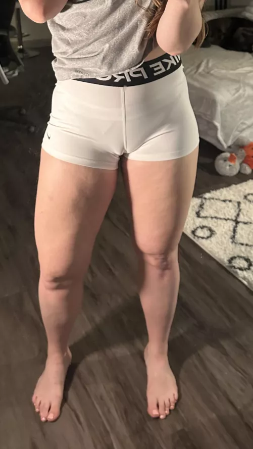 white nike pros are dangerous by cumwcourt