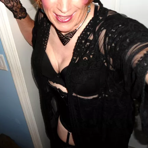 Black under black lace. by Karren_H