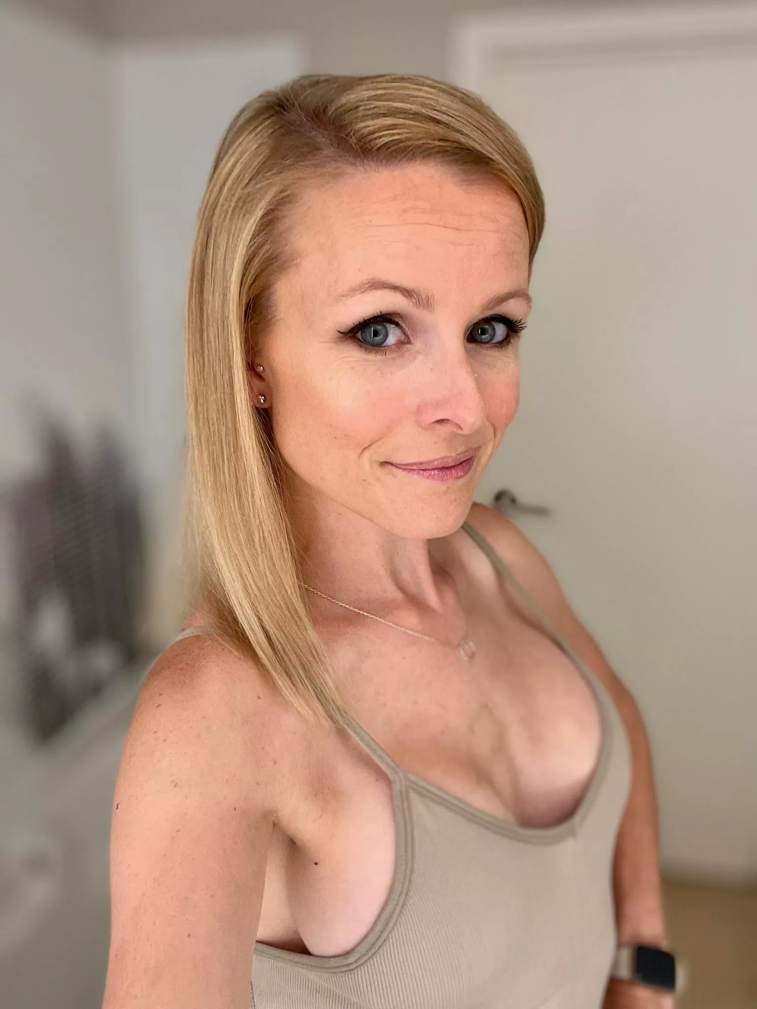 Braless in tank tops is always the best way to go posted by Lily_Devyne