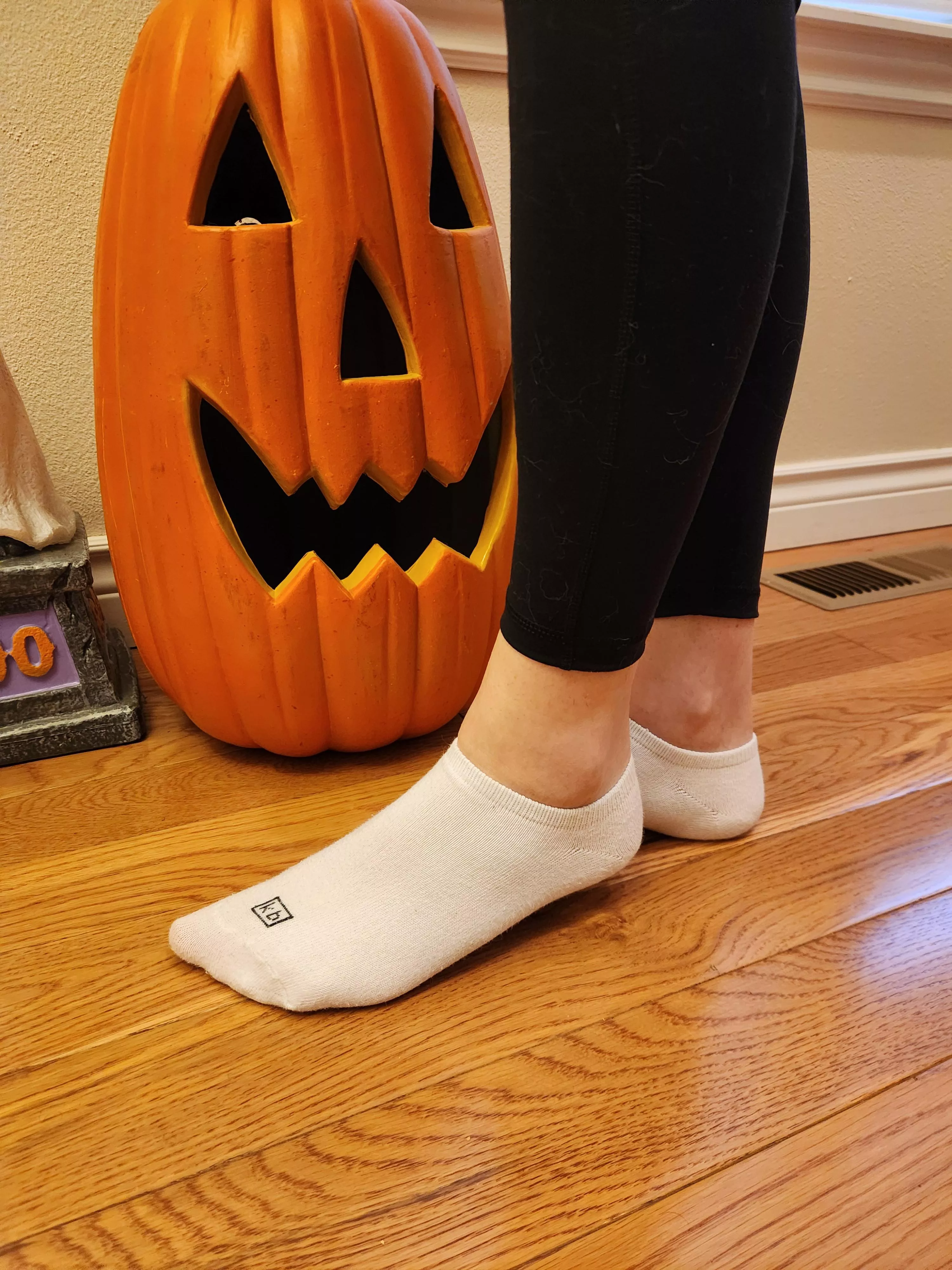 My sexy white ankle socks ready for the season posted by leggingsgirl15
