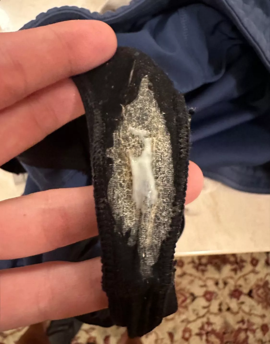 My soaked thong  posted by PantyNectar