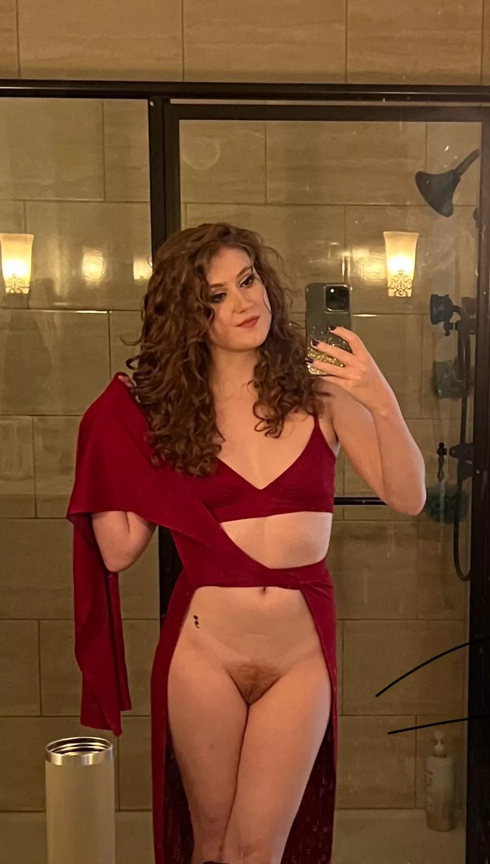 No one ever expects me to have a bush! But it’s so sexy  posted by crimsonemberbelle