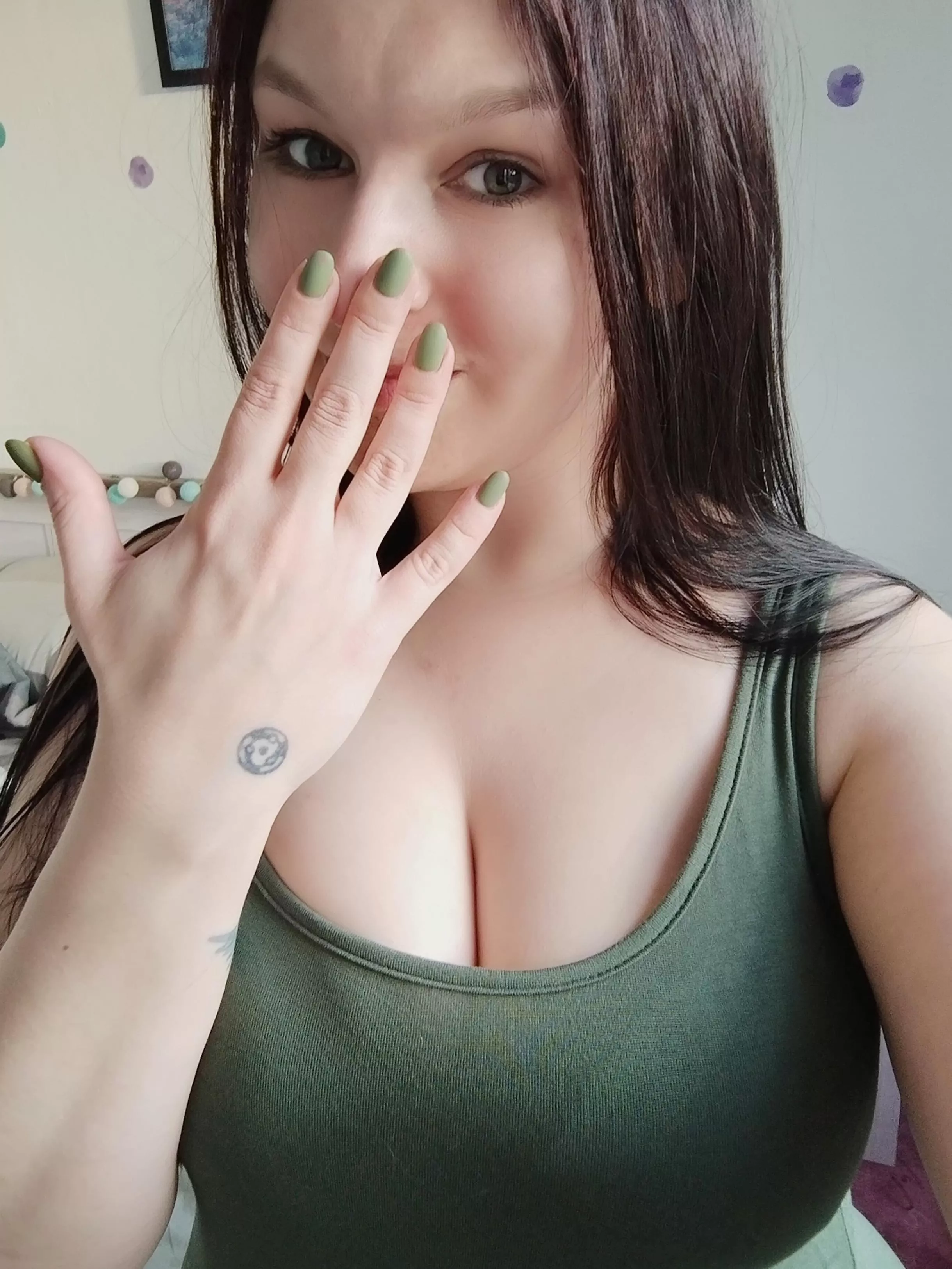 Who else loves green? posted by Noriko-san