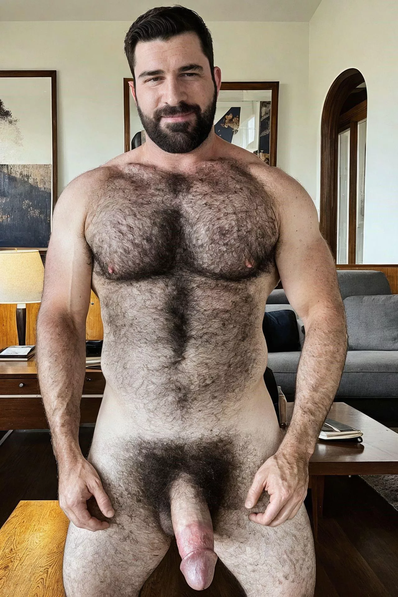 You ladies like a hairy man?  posted by Antonioxgambino