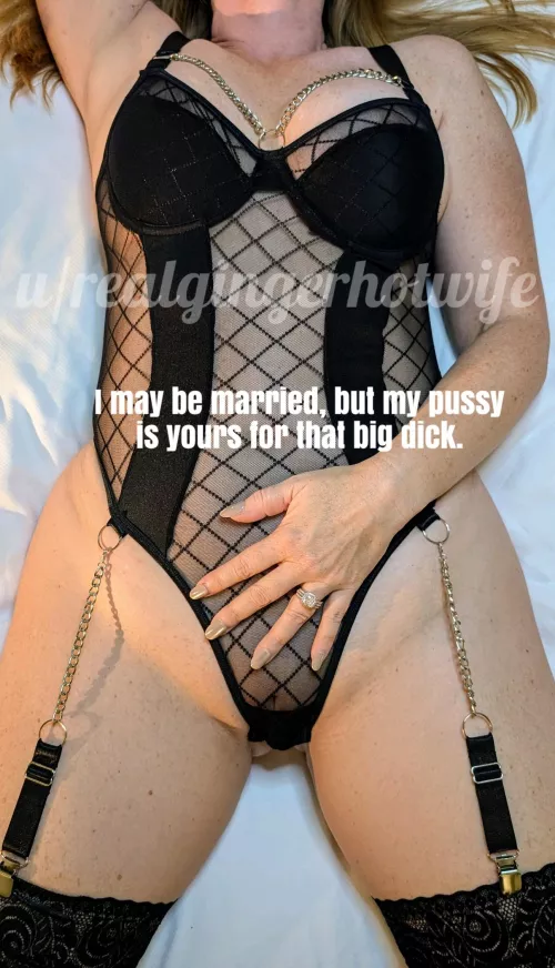 40MF for M Vixen Hotwife seeking thickest, girthiest Bull to stretch this tight married pussy by realgingerhotwife