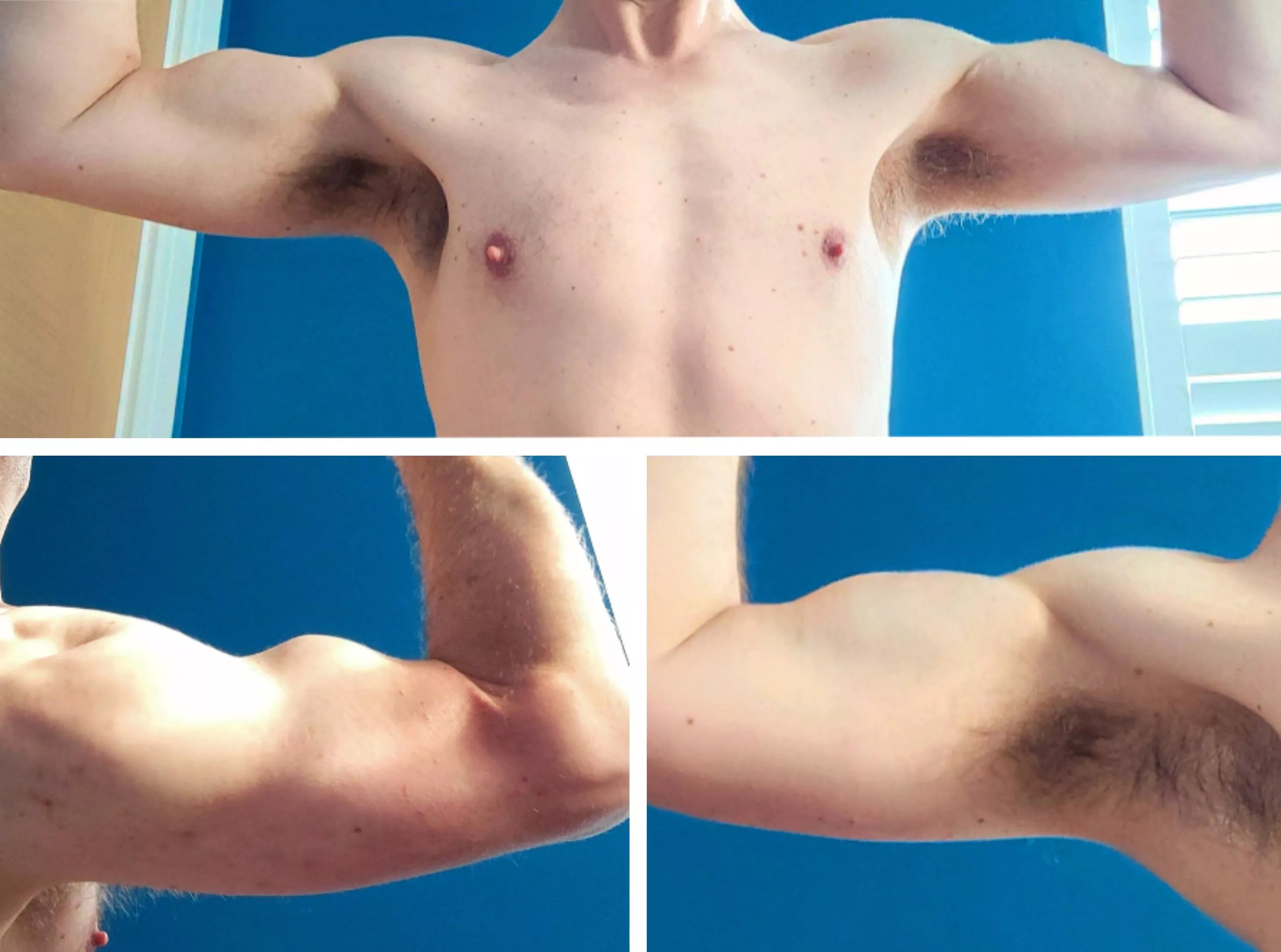 Biceps and pits in one 😋 posted by Aarondong9