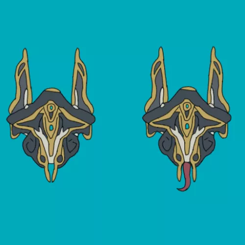 Ever wondered if Warframes have mouths? Well here's an idea as to how Gauss' might look by The-Last-Orokin
