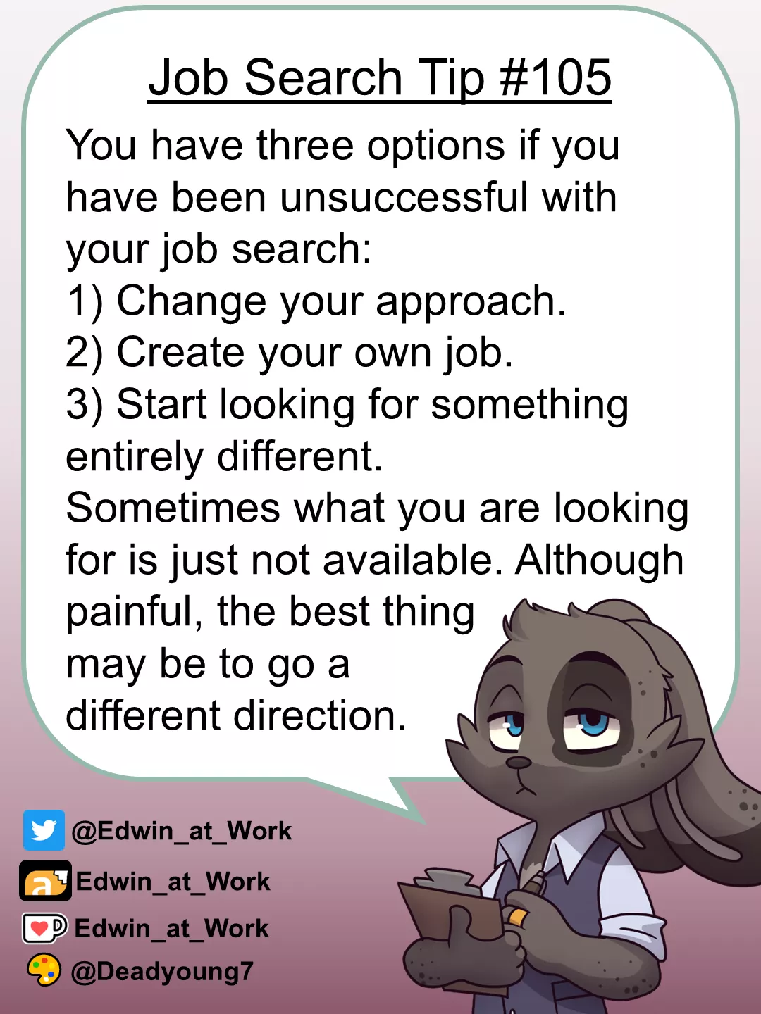 Job Search Tip: Cross Roads, What to Do When the Job Search is Going Nowhere posted by Edwin_at_work