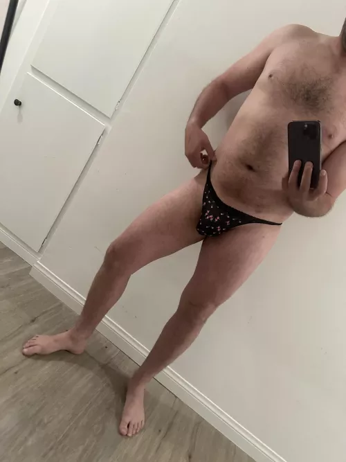 Love the little print on this one :)  by DadBodInAThong