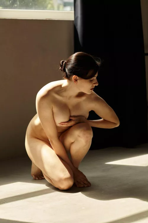 Me as a statue from Michelangelo by mihaylova_jpg2