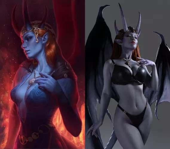 Mizora by Lada Lyumos [Baldur's Gate 3] by LadaLyumos