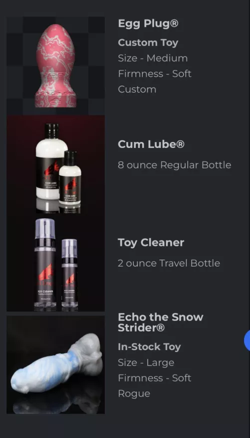 My first Bad Dragon order! ❤️ by SyN-Vd