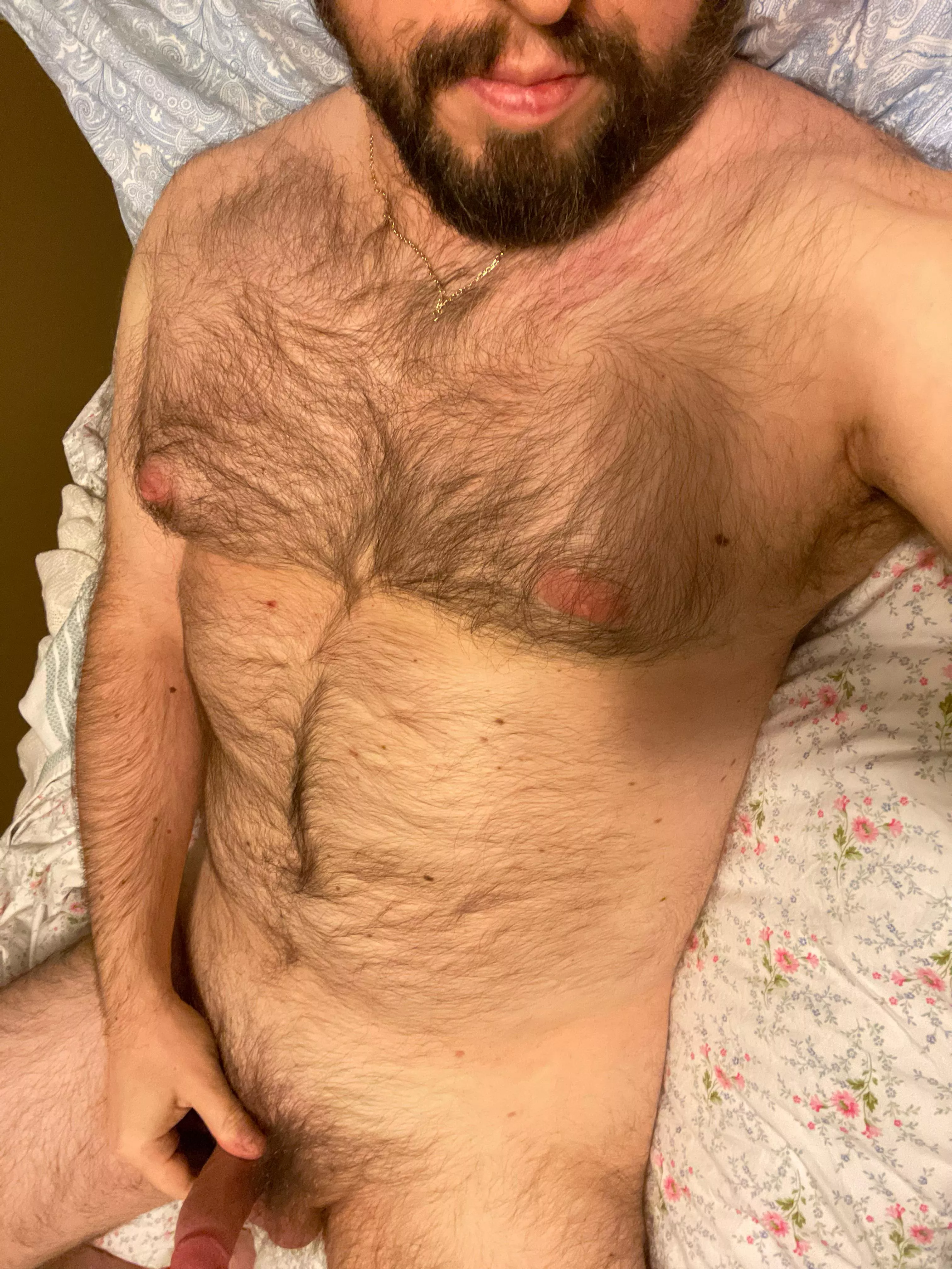 35 hairy masculine looking for other men to trade. Dm me posted by [deleted]