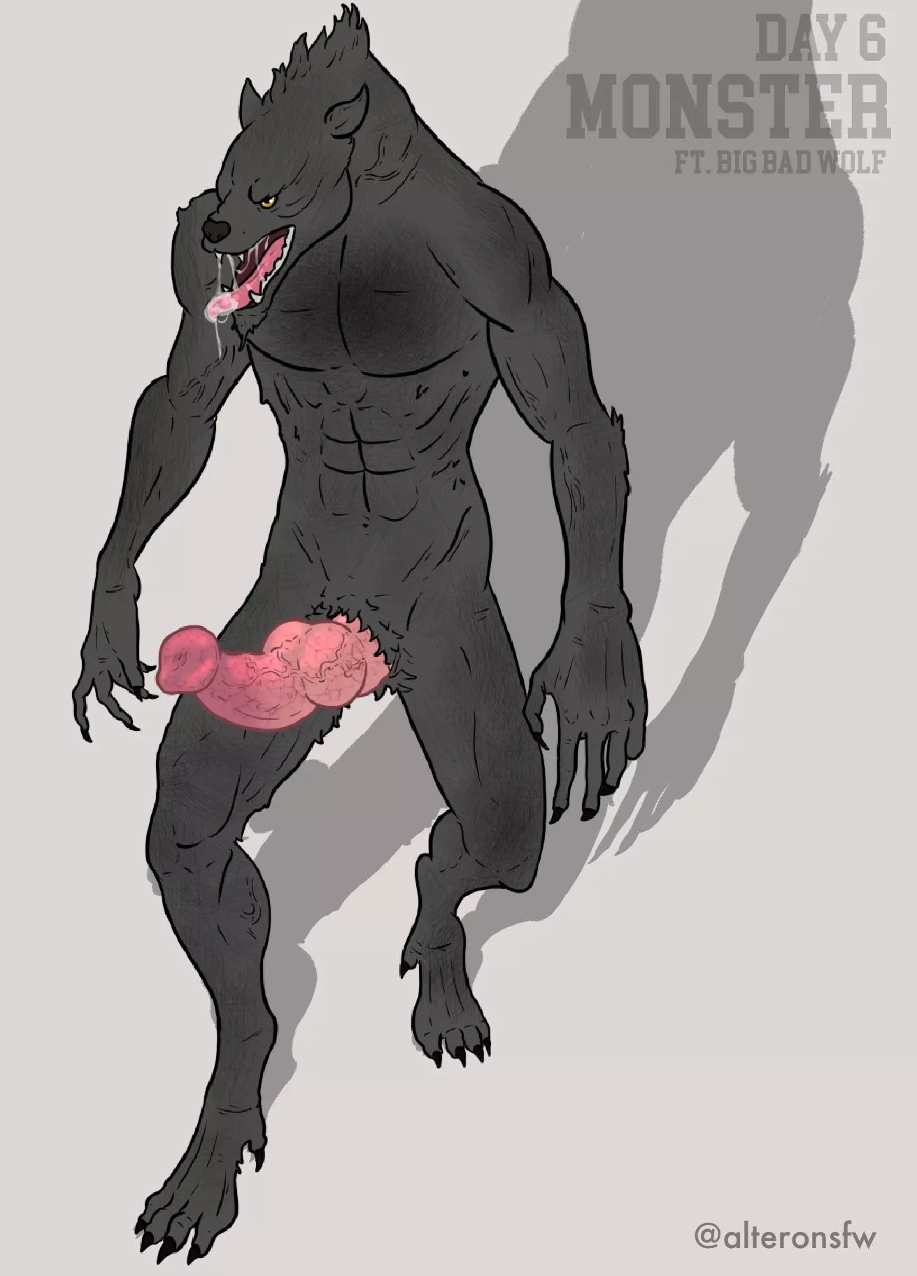 Big Bad Wolf (@alteronsfw) posted by alternativeoutlet