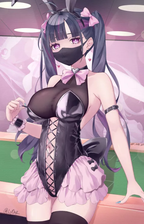 Corset Bunny  by CheetahSperm18