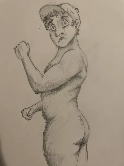 Gonna pretend this looks unfinished cos I’m lazy and not cos I haven’t drawn in years by Lombadd