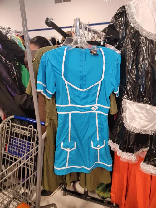 I found Lola's flight attendant outfit at goodwill? by Turbulent-Fly-7747