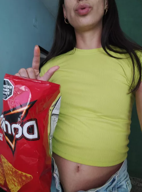 I love to lick my fingers.  by Plus_Ad7009