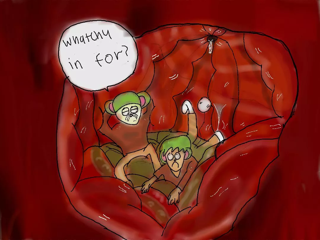 {image} {OC} Digestion Buddies posted by Hairy-Carpenter-9362