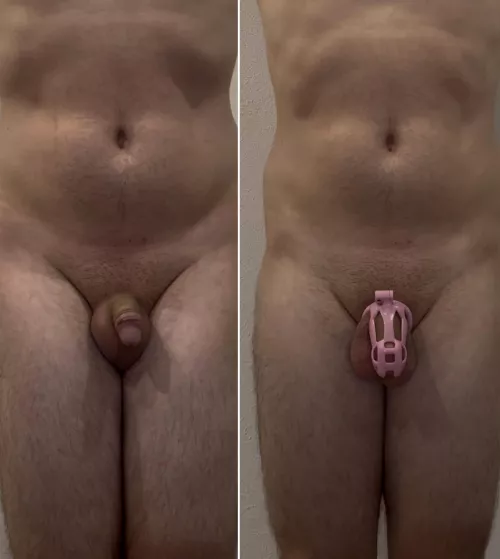 It feels so wrong to be a 19 year old wearing a chastity cage! I should be dating and having sex but instead.. so hot & humiliating by aninsecureone