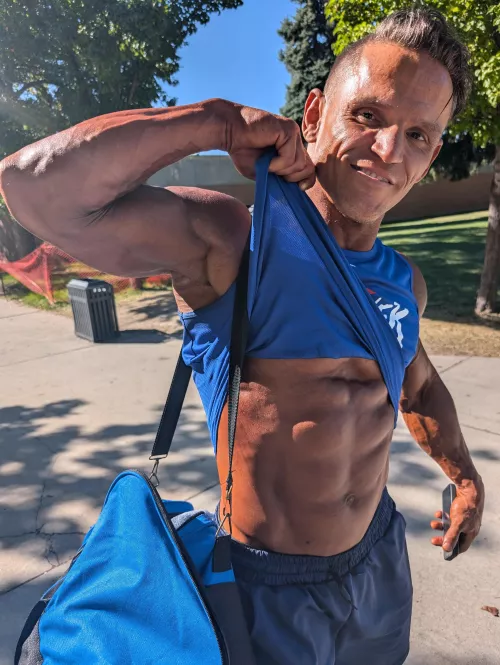 Just competed in bodybuilding competition - taking 1st, 1st, and 2nd places in 3 categories by gayvittles