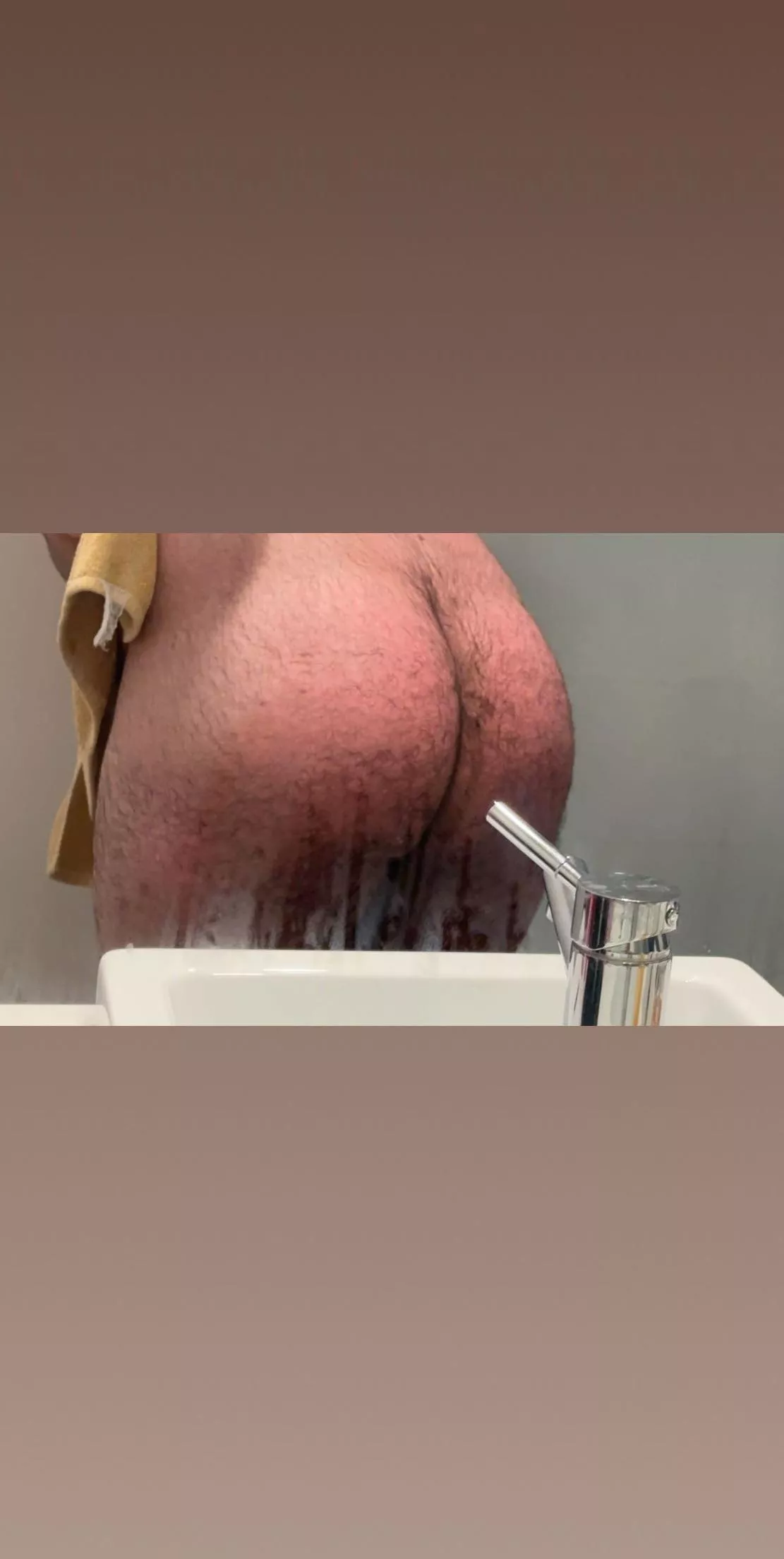My Hairy ass after a shower  posted by Melbourneguy11111