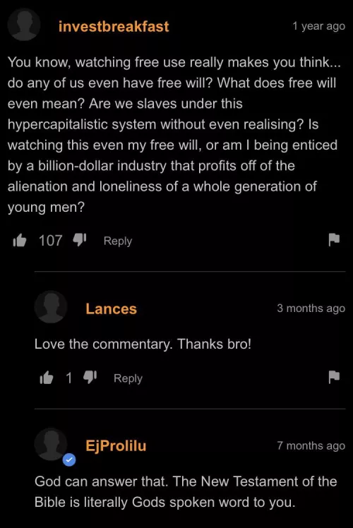 Nice commentary by F3murs