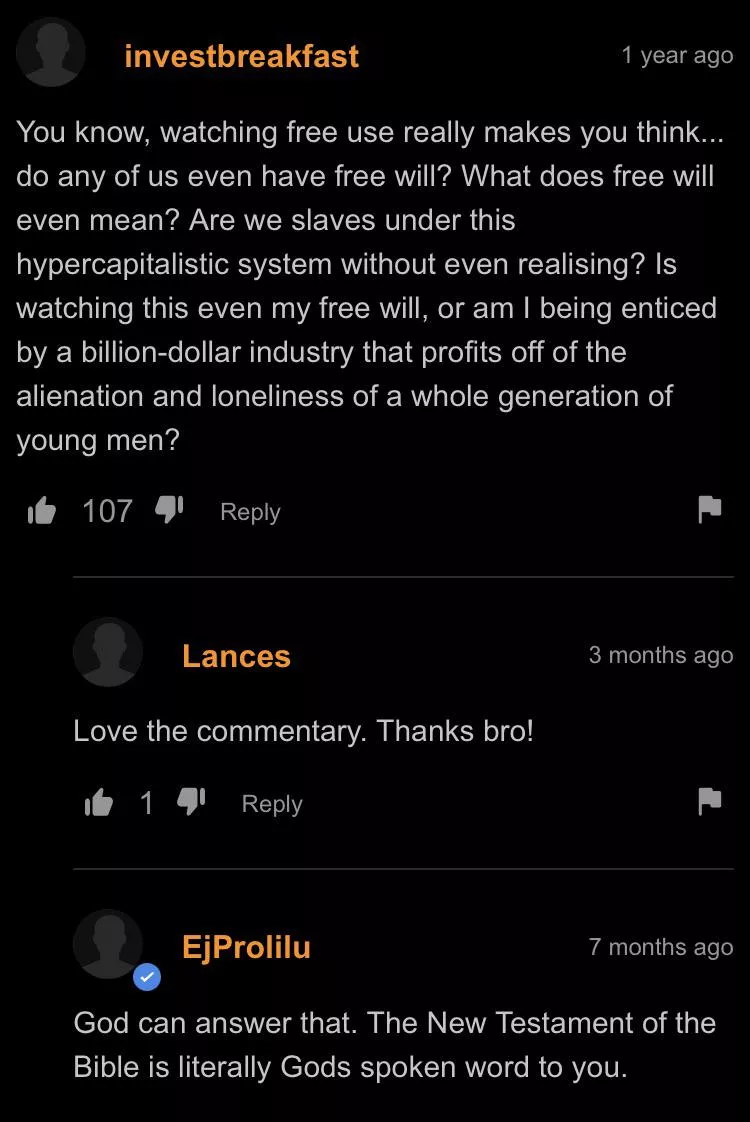 Nice commentary posted by F3murs