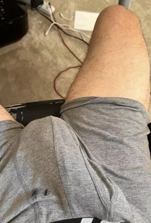 Not fully hard but ready to grow a couple more inches between your asscheeks 😈😈 by TheeGuyDerek