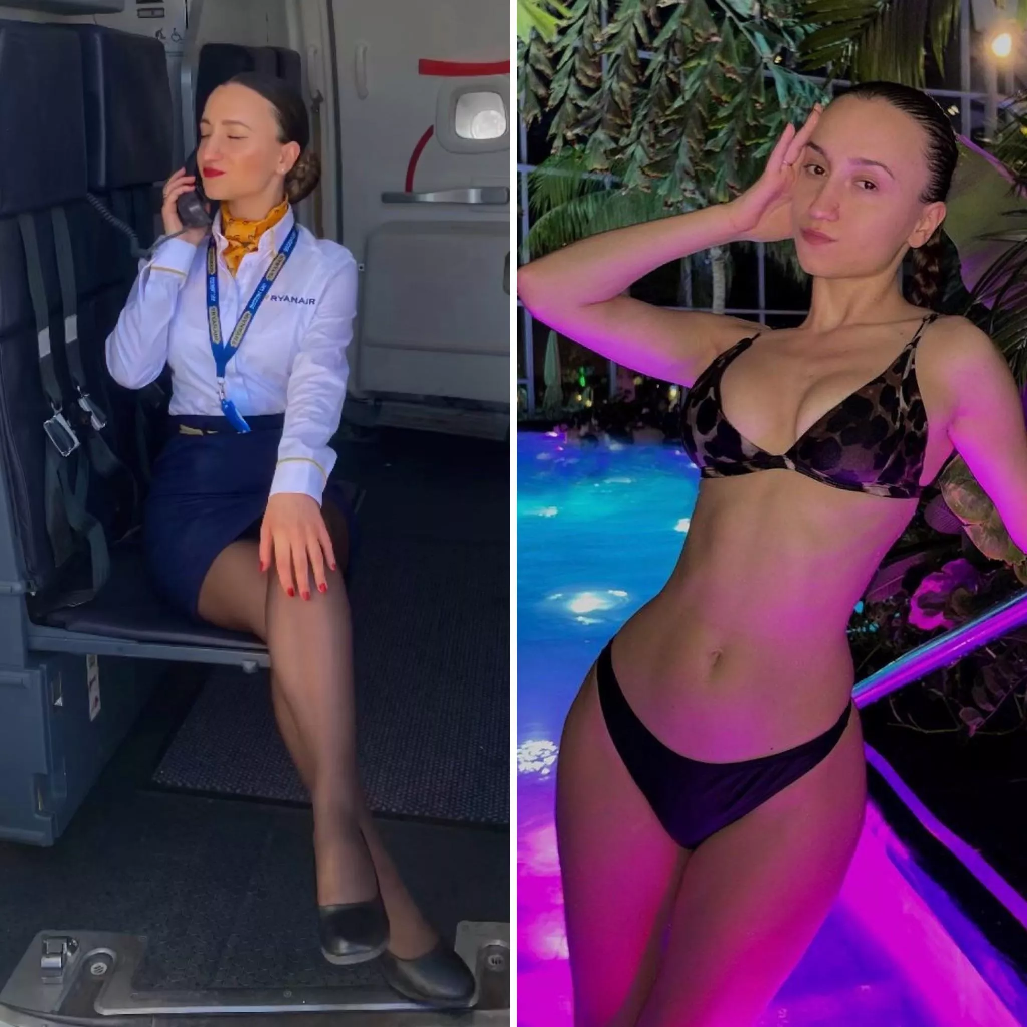 Ryanir girl 🇮🇹  posted by TravelerFrequent7