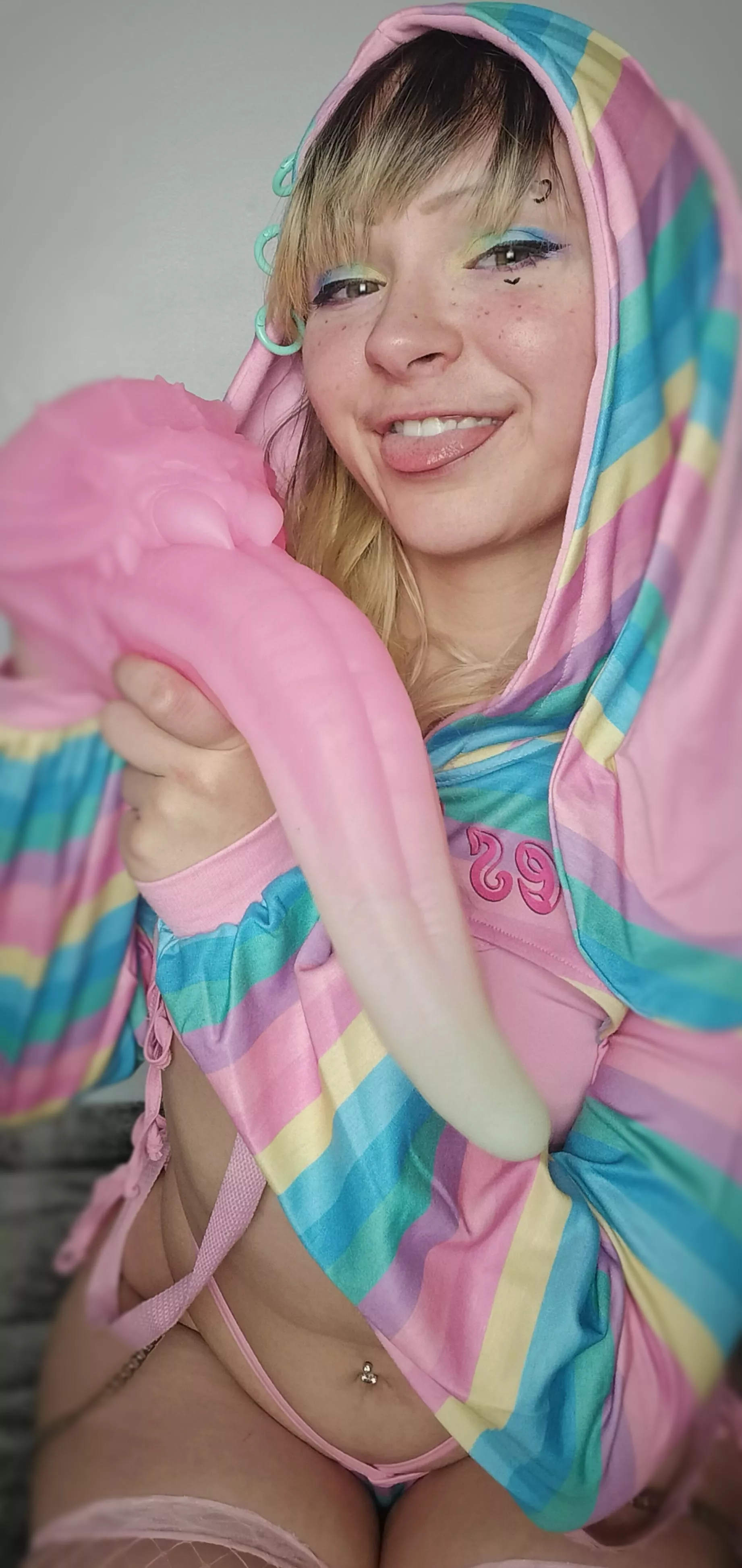 This bad bunny has a new toy posted by panderdab