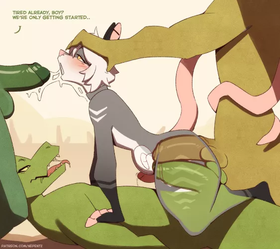 Triple fun ~ (Nepentz) by TheGuyWhoDIdUrMom