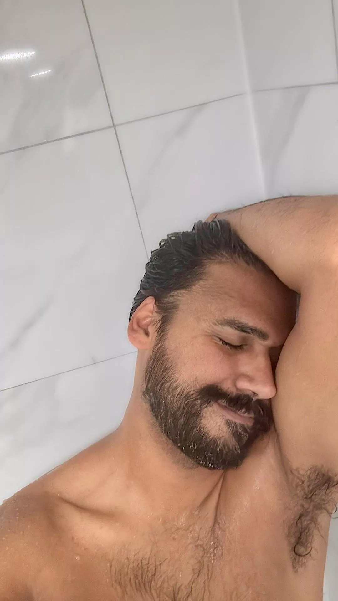 Tuesday morning… no sleep. Sleep in shower? 🤪 posted by ohdoyouknowhow