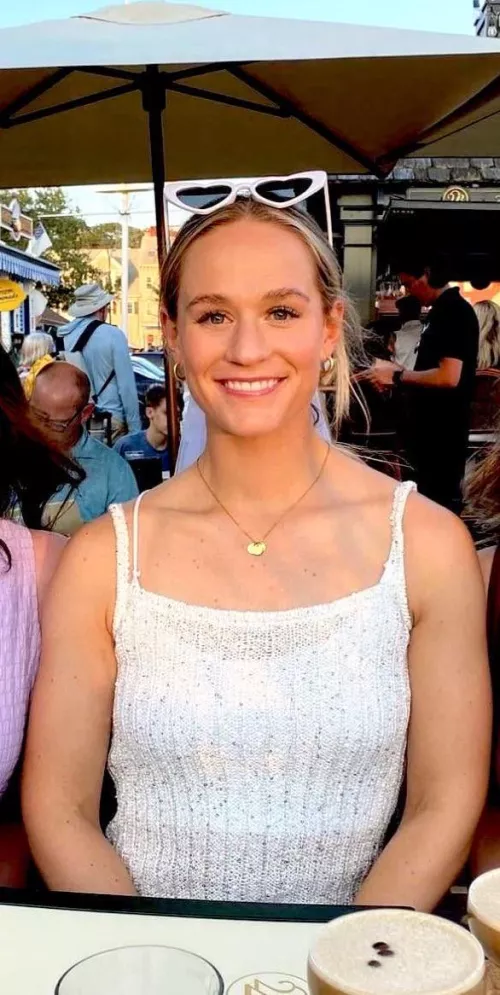 What do you think of this wholesome milf with her bra showing?  by [deleted]