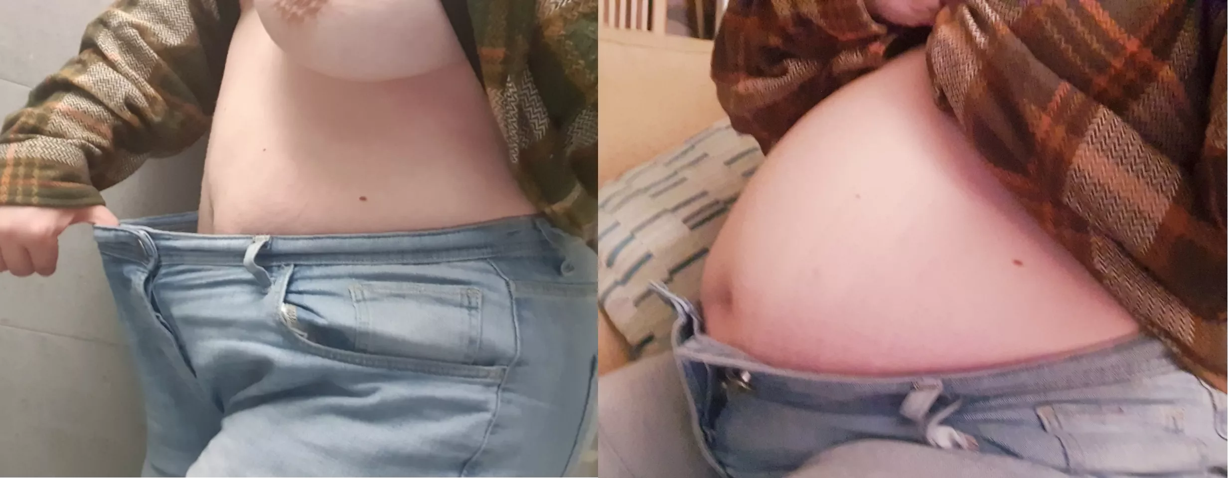 Why are my jeans so tight?  posted by TheVoidLookedBack