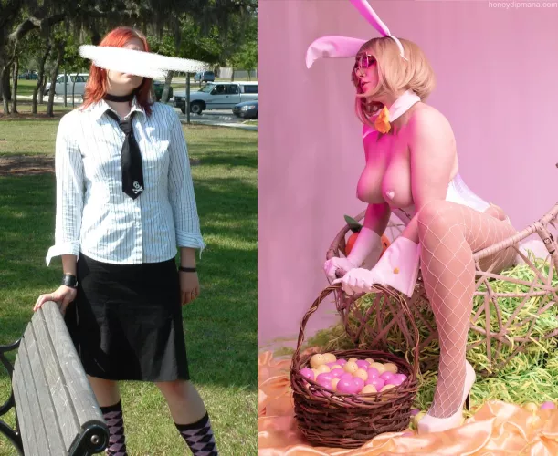 Can I interest you in some eggcellent bimbo breasts? by HoneyDipMana